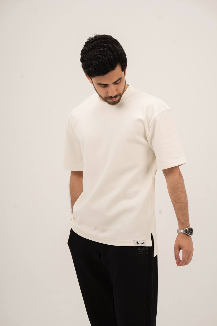 Off-White Oversized Split T-Shirt