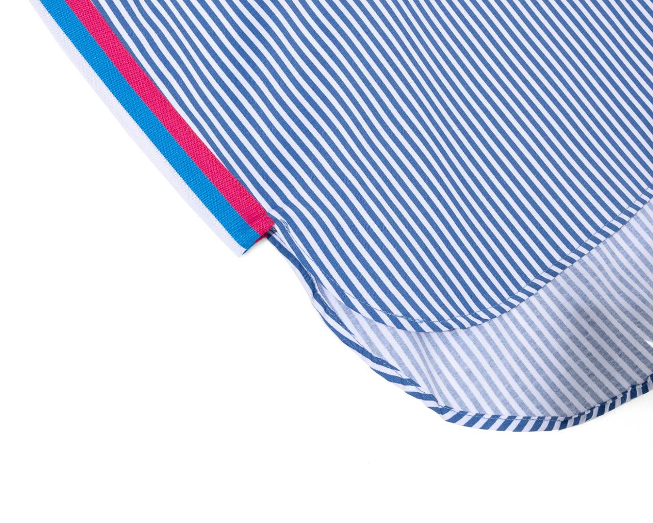 Long Sleeved Stripped Chemise