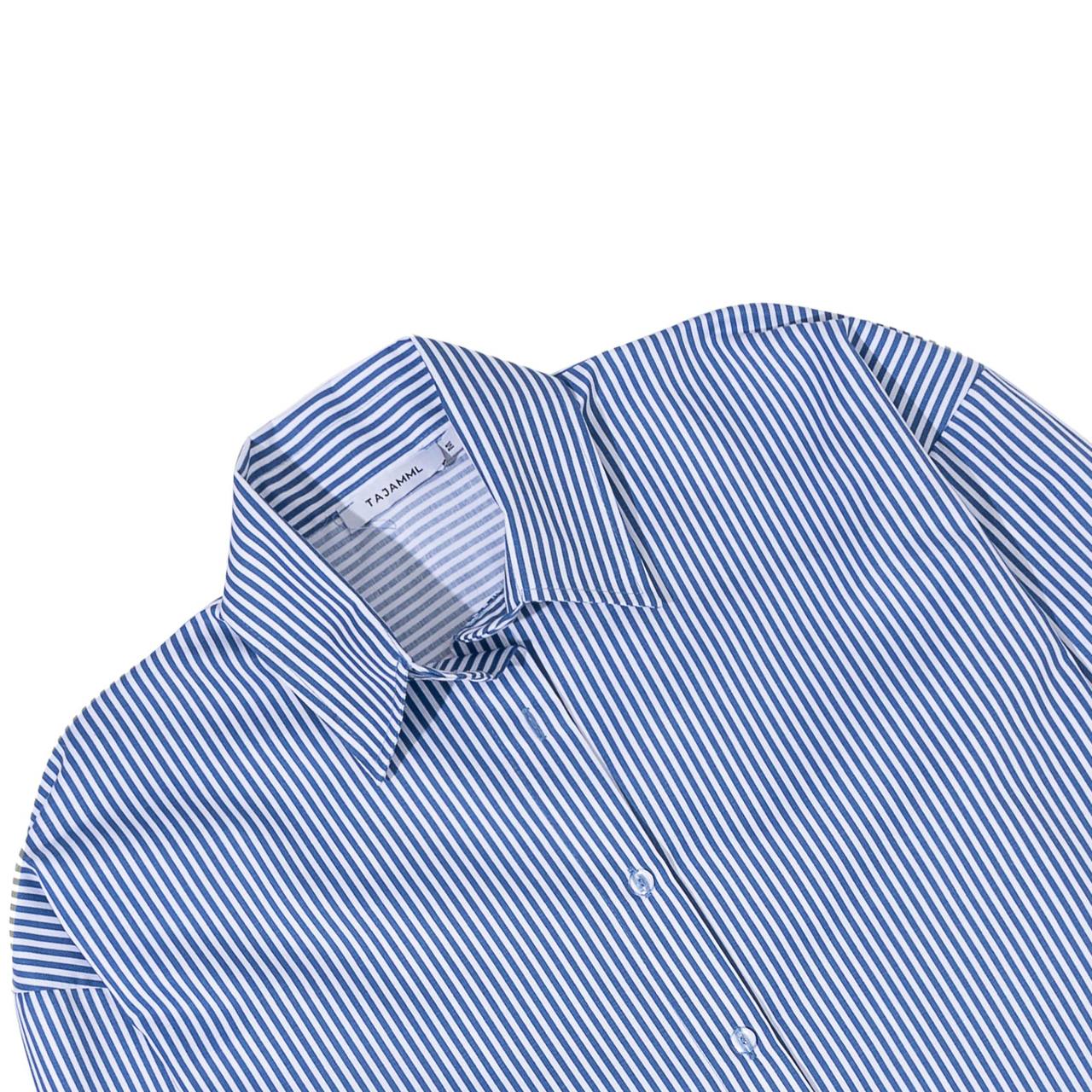 Long Sleeved Stripped Chemise